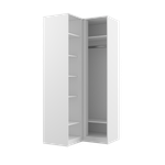 МС Мадера Шкаф ШМУ 960*960*2100*520 (лдсп белый)