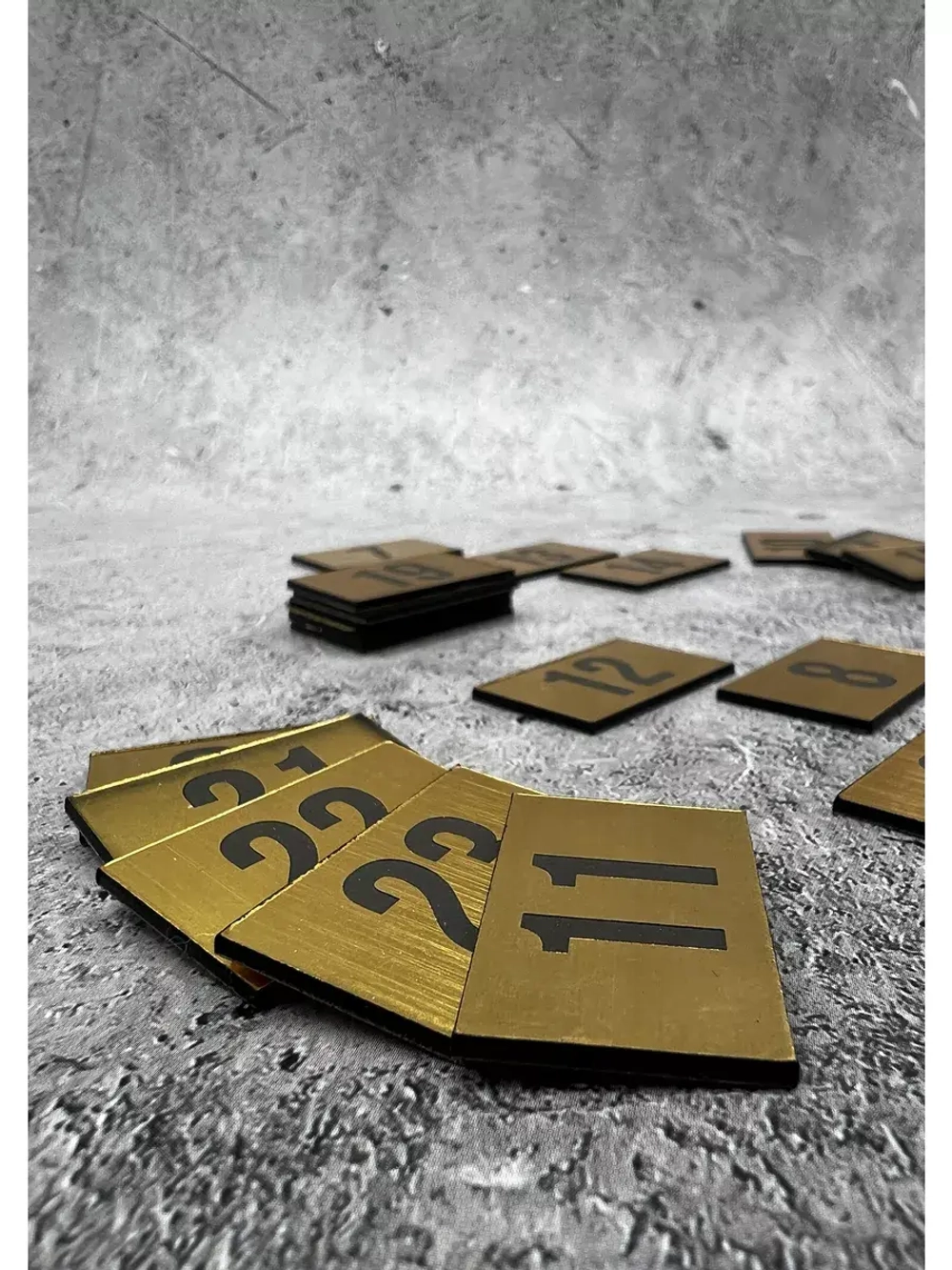 Нумерация гардеробная 301-400