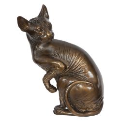 Статуэтка Кошка Преданная Фрейя Бронза