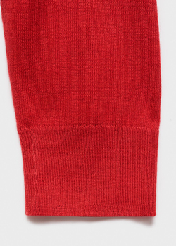 Трикотажный кардиган с V-образной горловиной