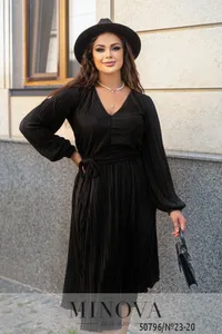 Платье 23-20-черный Minova