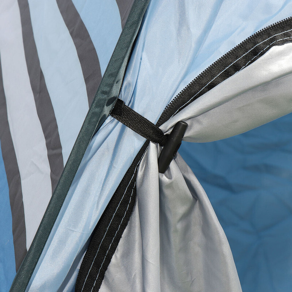 Палатка пляжная 2х-местная, 185х145х140 см, 1 слой, 1 комн, есть чехол, дакроновая ткань, Y6-1812