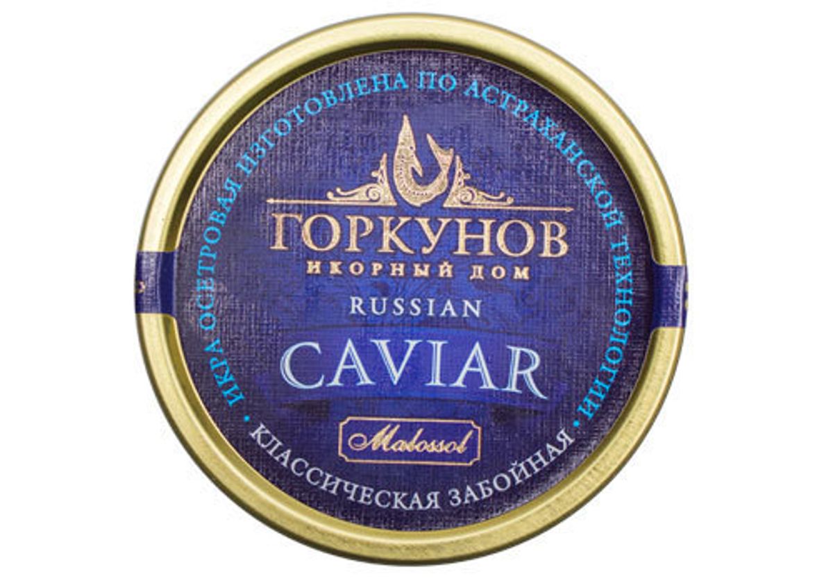 Икра чёрная осетровая ж/б, 100г
