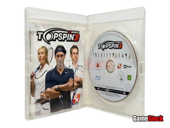 PS3 Top Spin 3 (Б/У, Английская версия, BLES-00276)
