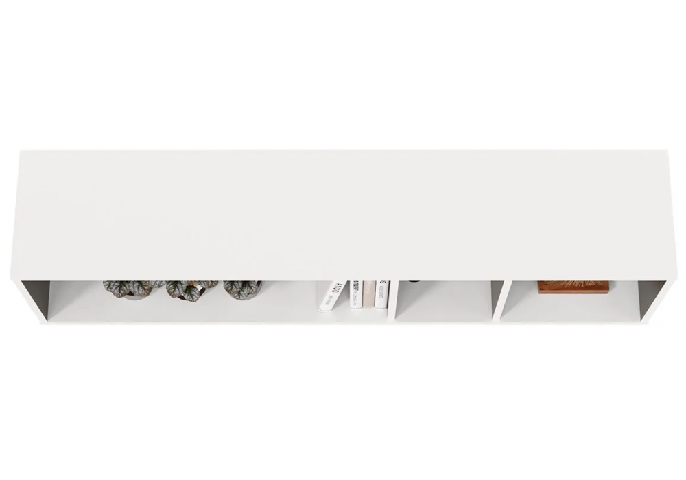 Полка Сейдиль белый премиум / черный