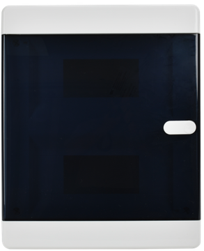 Бокс IEK Tekfor встраиваемый 18-модулей ЩРВ-П-18 UNION Compact IP41 черная прозрачная дверь