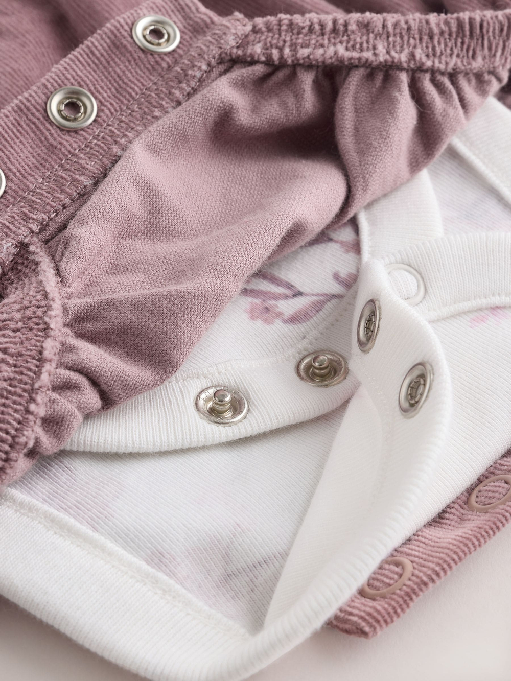 Комплект из трех предметов для девочек Next F68-229, Розовый, Белый