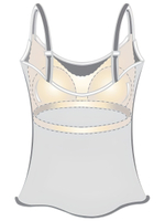 Dress со встроенным бюстгальтером для фиксации экзопротезов, модал черный, Amoena