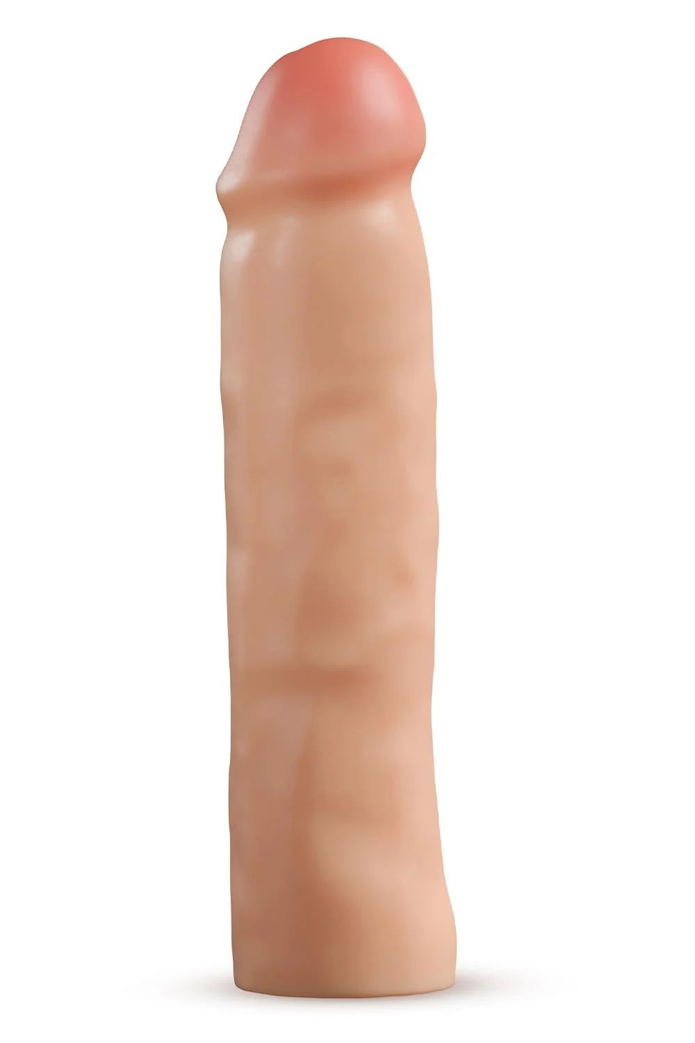 Телесная насадка-удлинитель Tenacity - 21,6 см. (Цвет: телесный)