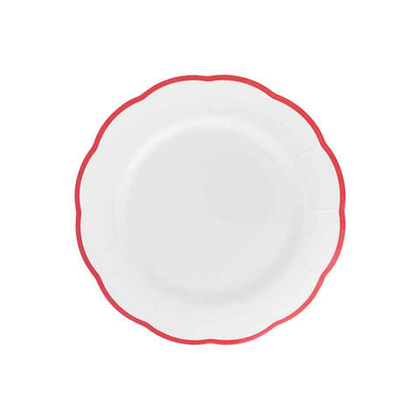 Тарелка десертная Red Rim (20.9 см)