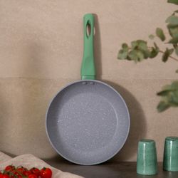 СКОВОРОДА AGNESS С АНТИПРИГАРНЫМ ПОКРЫТИЕМ "SMOKY", 20Х4,3СМ