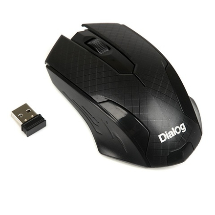 Мышь Dialog MROP-07U (USB) Black