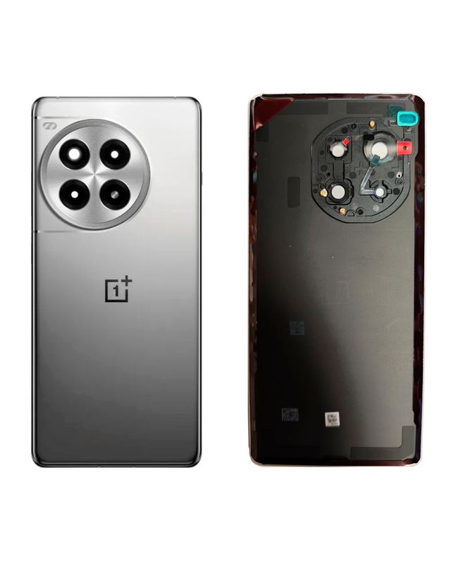 Задняя крышка для OnePlus Ace 3 Pro (Silver) со стеклом камеры