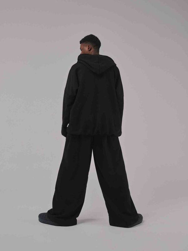 Худи Zip-Up Hoodie Logo черные - фото 3