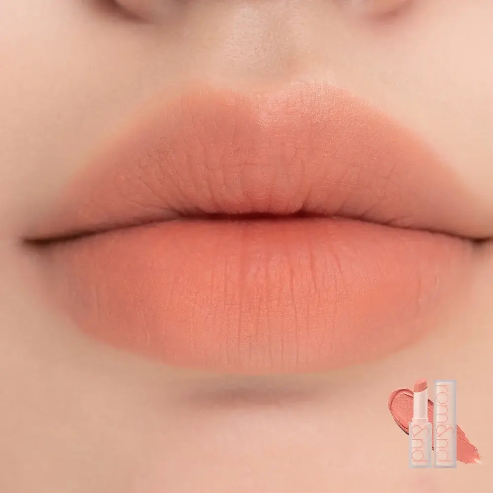 Rom&Nd Zero Matte Lipstick #09 Shell Nude,Мягкая кремовая помада в нюдовом оттенке 3 г (до 23.06.27)