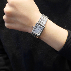 Cartier stainless steel Tank Must 33mm