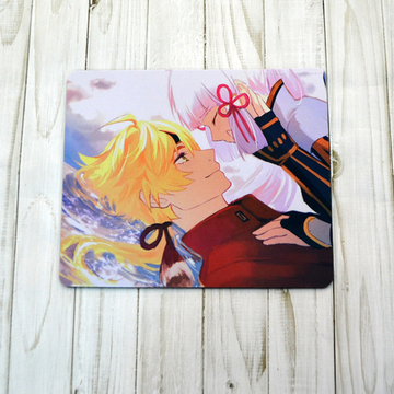 Коврик для мыши "Genshin Impact / Геншин - Тома и Аяка"