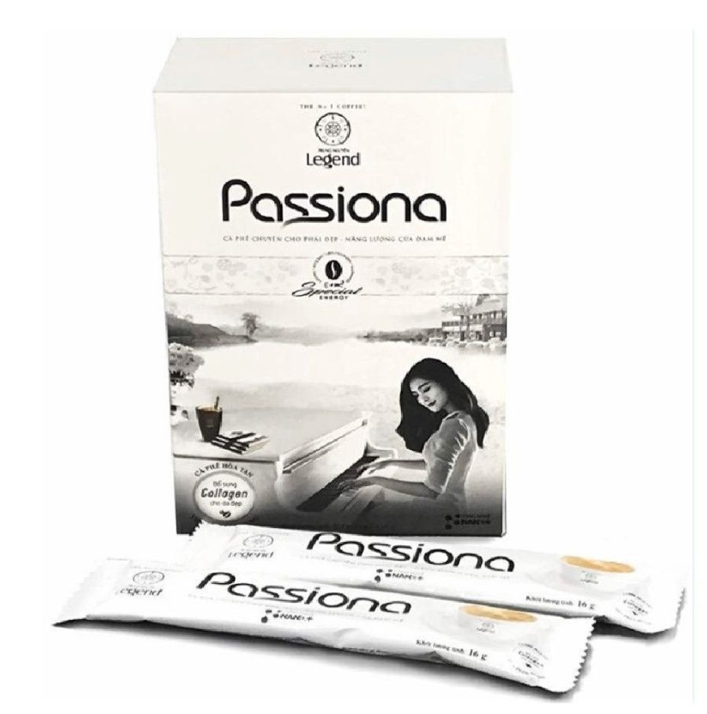 TRUNG NGUYEN Кофе растворимый Passiona с коллагеном, 14шт*16гр