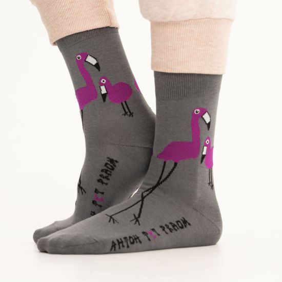 Носки st.Friday Все обожают розовых фламинго