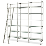 Стеллаж с лестницей Cabinet Delano with stairs арт.106347