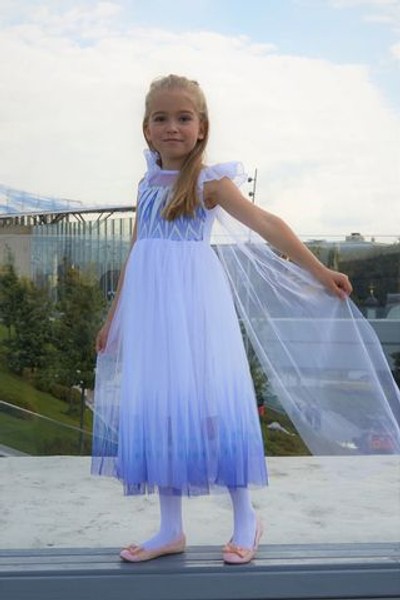 Белое платье Эльзы "Холодное Сердце - 2"**Infinity**