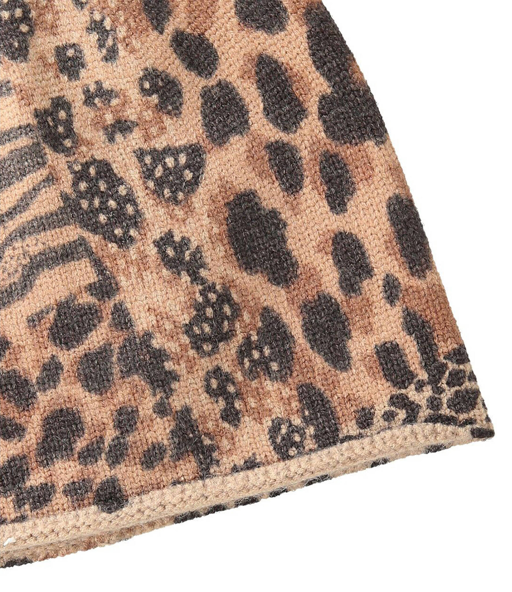 шапка animal Desigual - коричневый(21WAHA13)