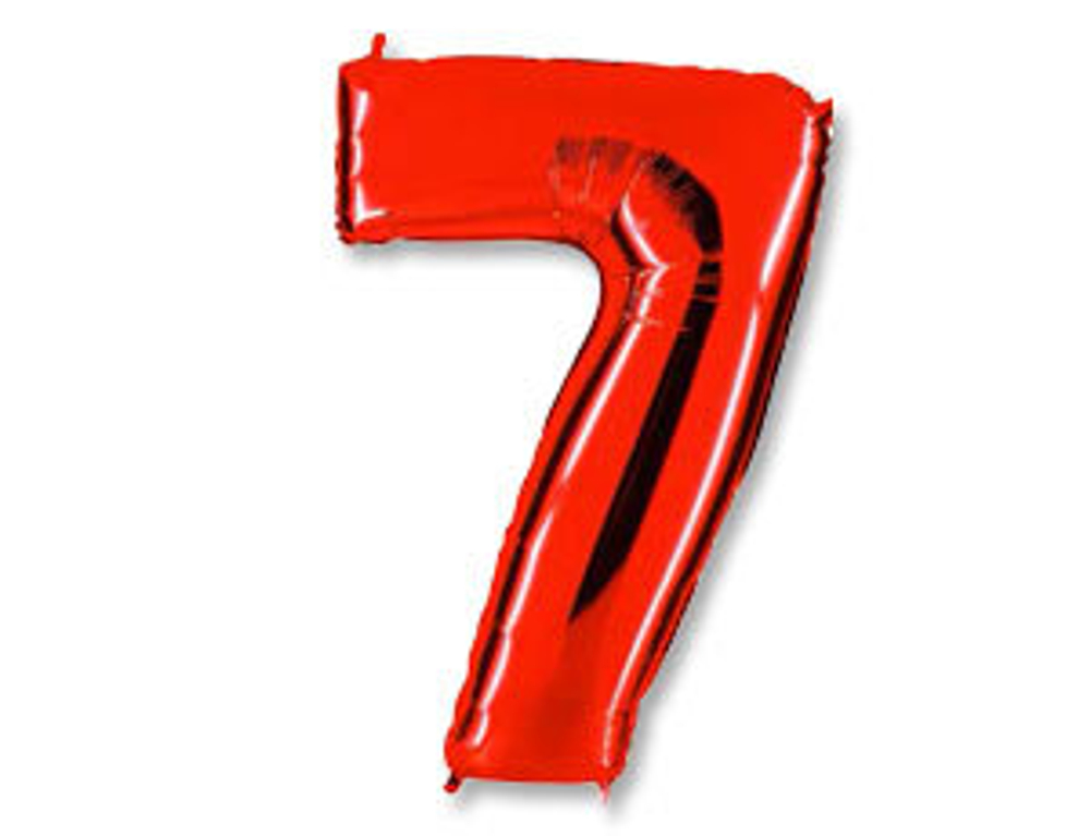 Г ЦИФРА 7  40" Красный