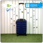 Маленький чемодан LUIYDA, Синий, S+