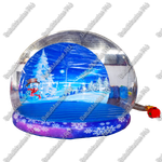 Надувная прозрачная сфера для декораций "Шоу-шар", 4*4*3 м