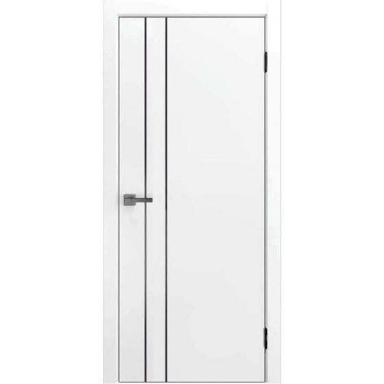 Купить Межкомнатная дверь экошпон ДП-58 white pearl глухая
