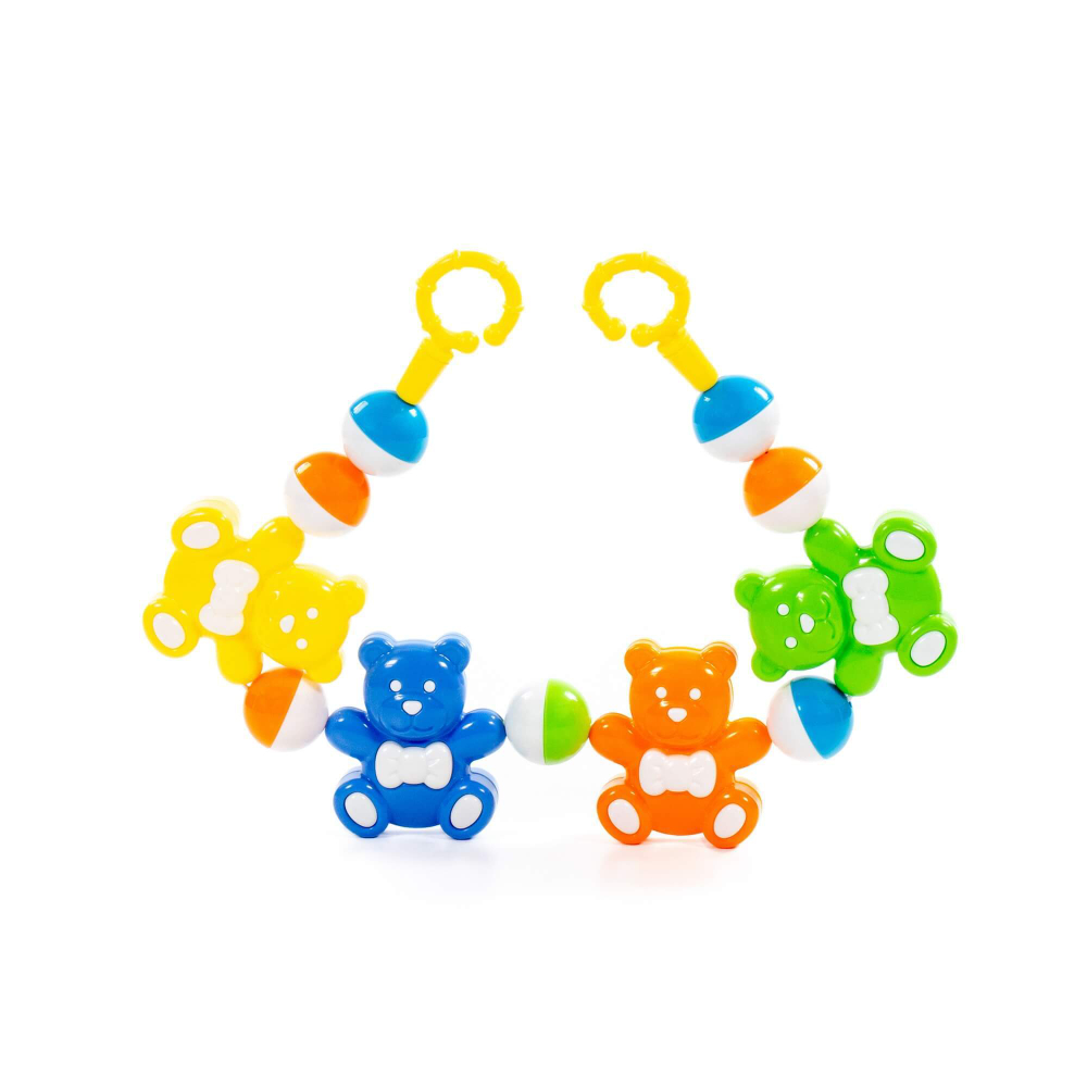 71583 Погремушка-подвеска "Веселые мишки" 57 см