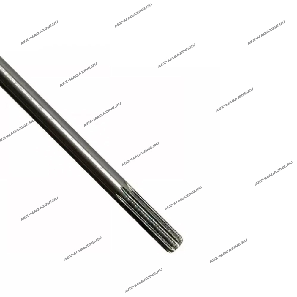 Вал для разъемной штанги бензокосы, 762мм, 7 зубов