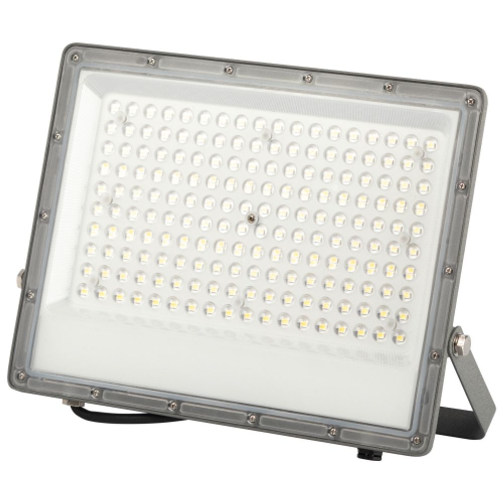 Прожектор светодиодный уличный ЭРА PRO LPR-063-0-65K-150 150Вт 6500K КСС Г 90° IP65 серый поликарбонат гарантия 3 года