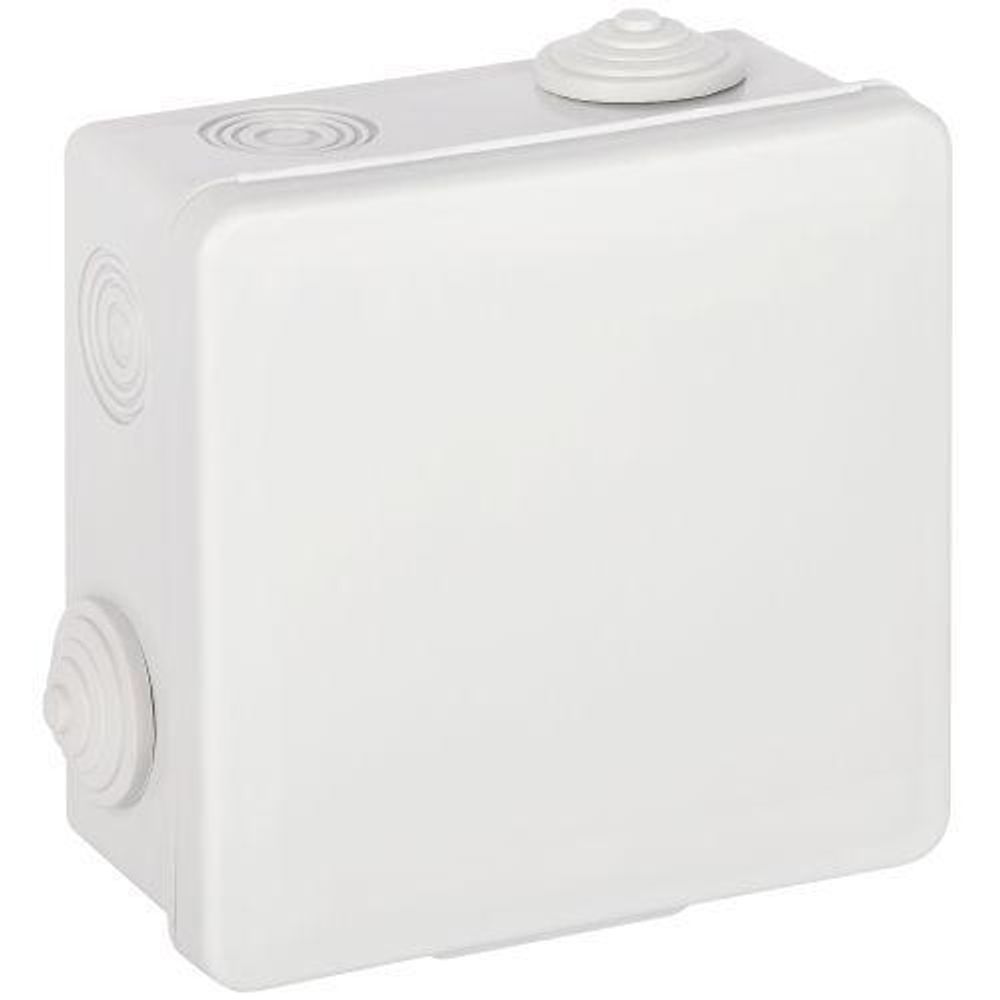 Коробка распаячная ОП КОР 100х100х50мм с гермовводами 8 входов IP54 Эра Б0037441