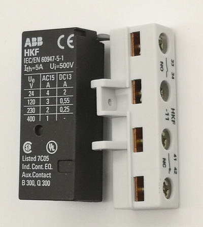 2шт Дополнительный контакт 1НО+1НЗ, фронтальный (для MS325,225) ABB HKF-11 1SAM101928R0001