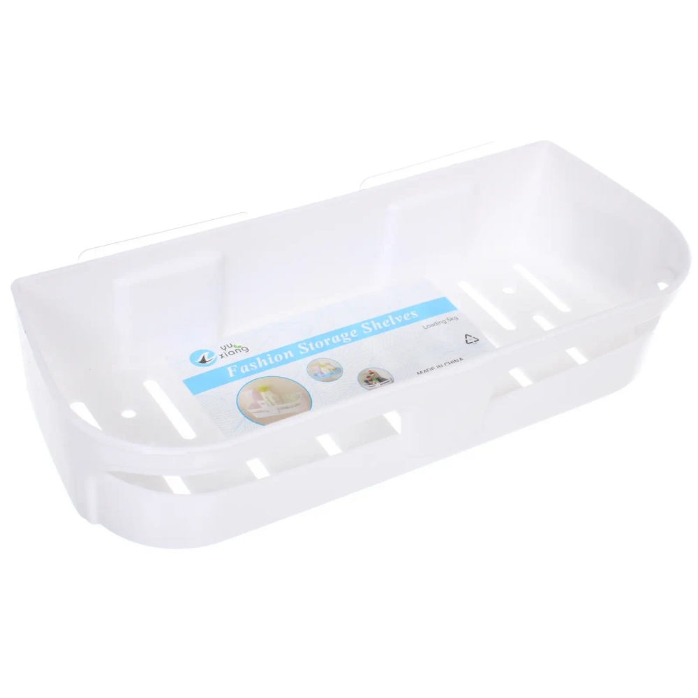 Полка для ванны с липким слоем 26х11х5.5см 806