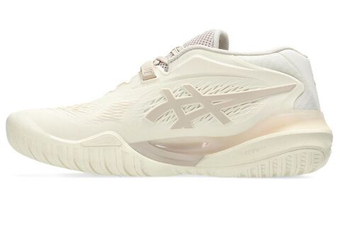 Женские Кроссовки теннисные Asics Gel-Resolution X - cream/mineral beige