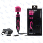 Розовый массажер с мягкой гнущейся головкой MINI MISTRESS