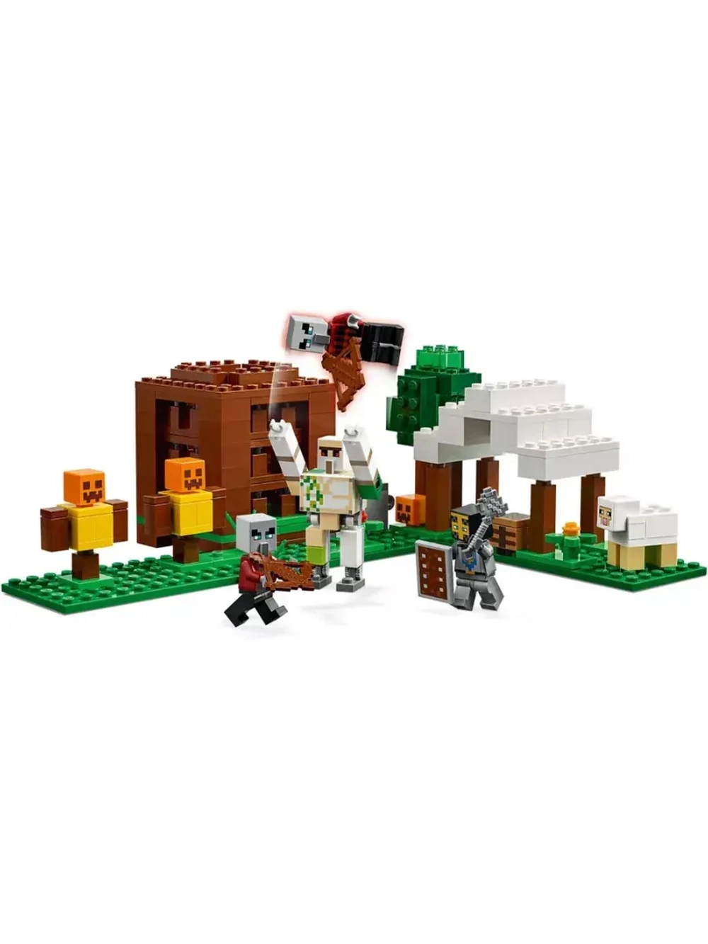 Конструктор Minecraft Майнкрафт - Аванпост разбойников