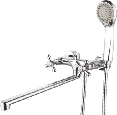 13042 Смеситель двухвентельный для ванны "GANZER"  (6/1шт)