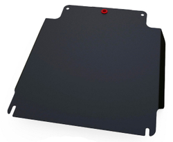 Защита КПП АвтоБроня для Ford Ranger II (V - 2.5D) 2006-2011/Mazda BT-50 I (V - 2.5D) 2006-2011 (устанавл-ся совместно с 111.01821.1), сталь 1.8 мм, с крепежом, 111.01809.1
