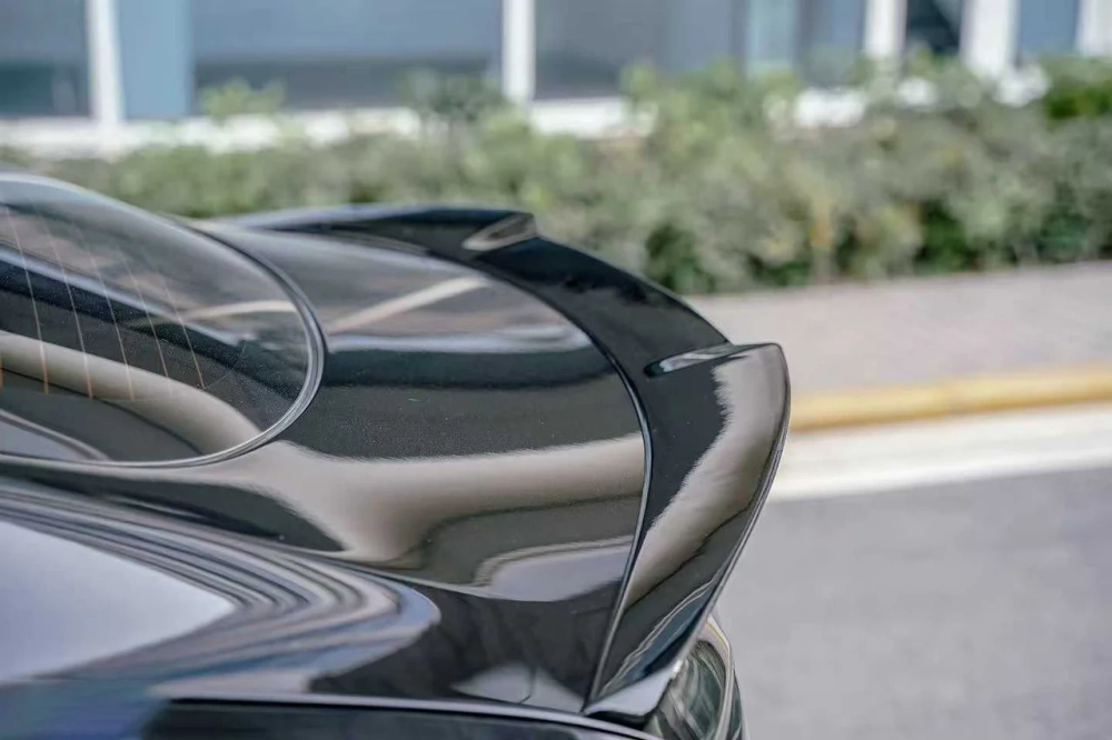 Обвес для Tesla Model S Refresh / Рестайлинг 2021+ Тесла С диффузор губа переднего бампера боковые юбки спойлер