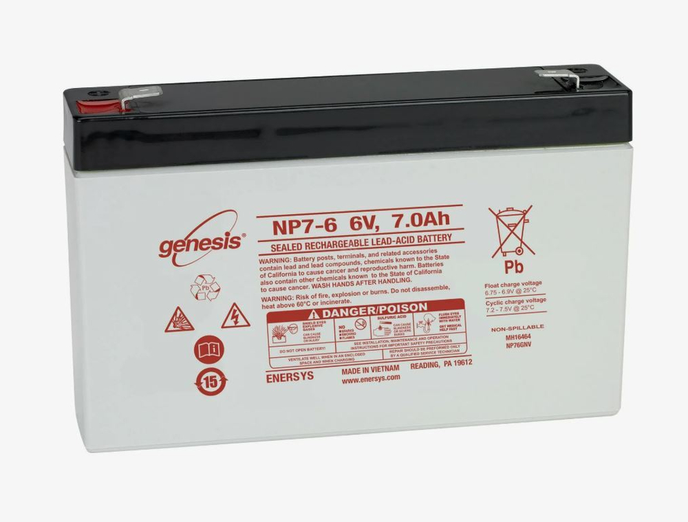 Аккумулятор EnerSys Genesis NP7-6