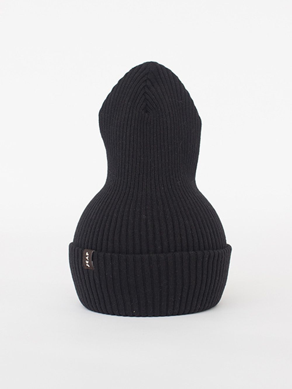 Шапка вязаная весенняя/осенняя МУЛА (ЧЕРНЫЙ)