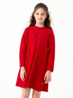 Платье для девочки AT1398 красный
