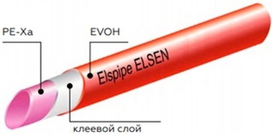 Труба Elsen Elspipe 20x2.0 мм. PE-Xa из сшитого полиэтилена для тёплого пола 240 м. (EPF20.2311-240)