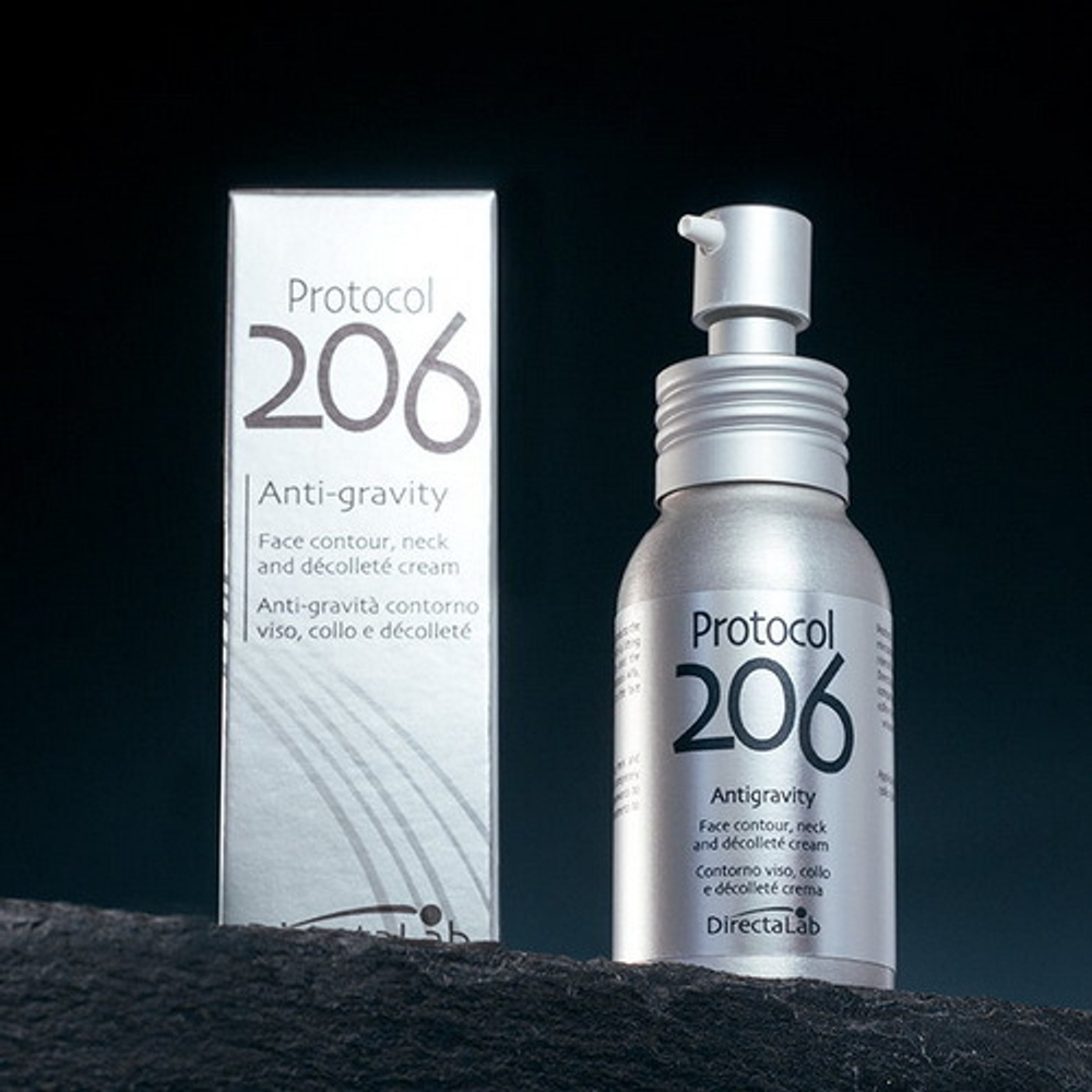 Protocol 206 Antigravity Neck And Decolleté Cream Directalab | Антигравитационный крем для шеи и декольте