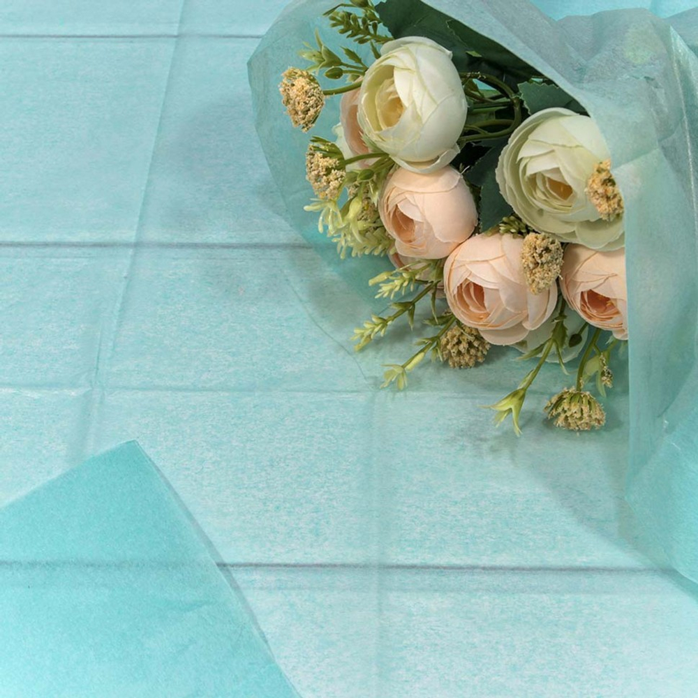 Бумага В листах 10 шт "Тишью" 50 х 66 см (Тиффани)