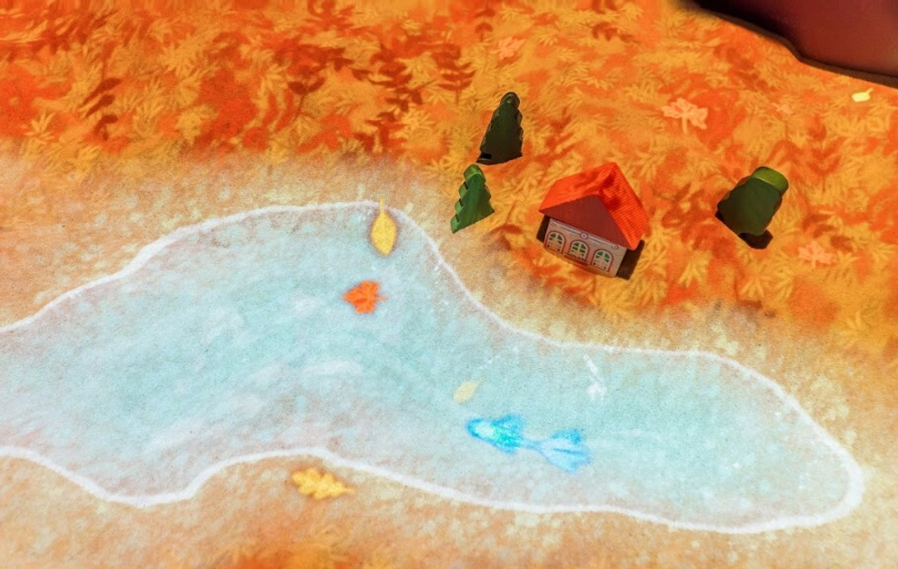 Интерактивная песочница Островок