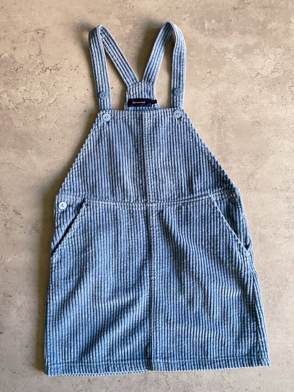 Вельветовый сарафан Tinyсottons, 128